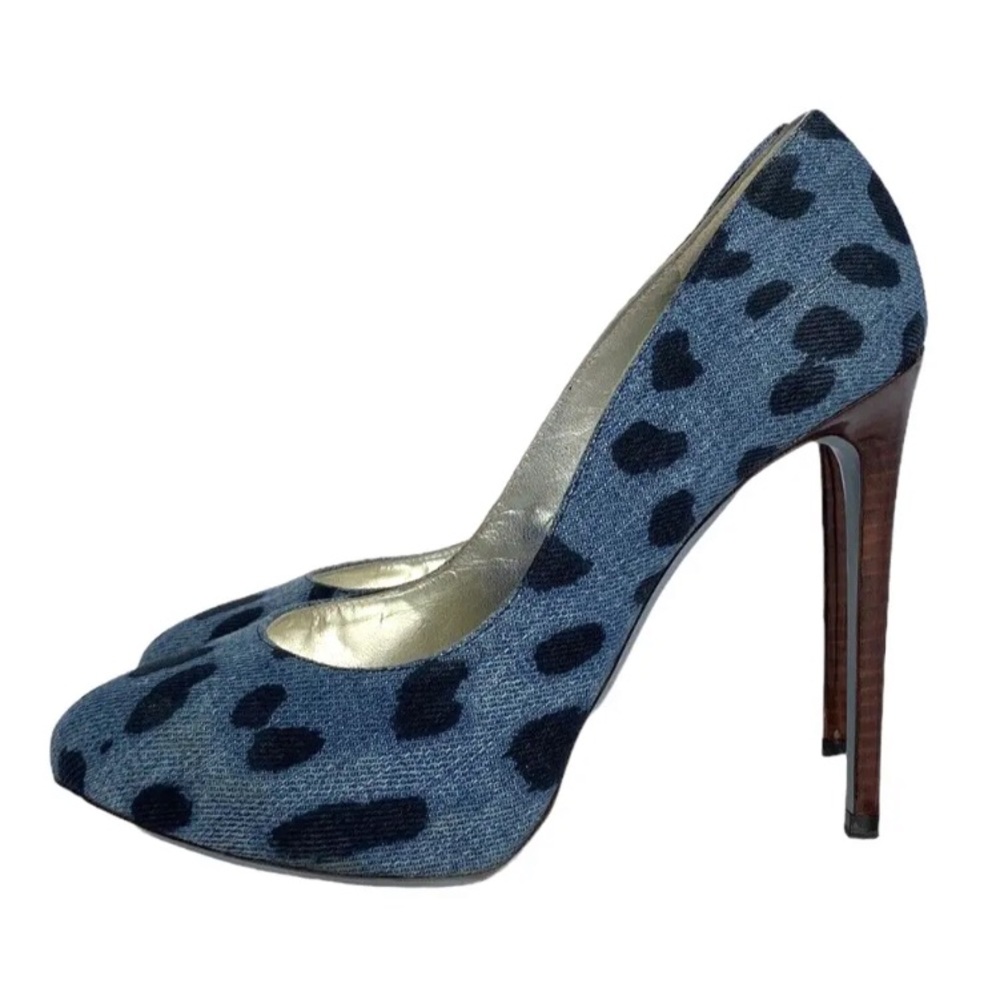 Dolce & Gabbana denim heels Make me a offer - Picture 3 of 5